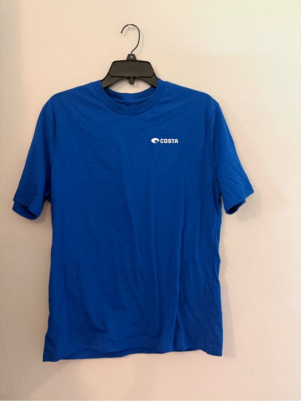 Costa Blue Short Sleeve Logo Tee